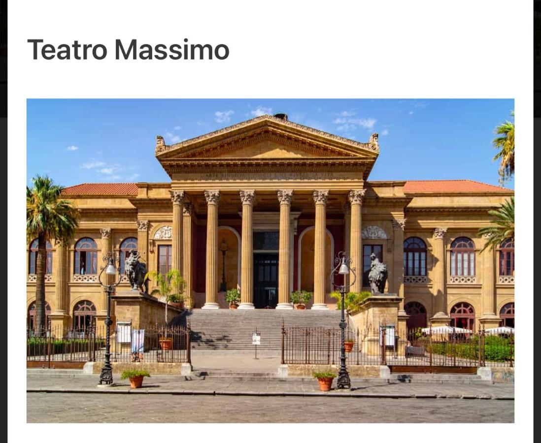 A Casa Di Ilary Villa Palermo Eksteriør billede